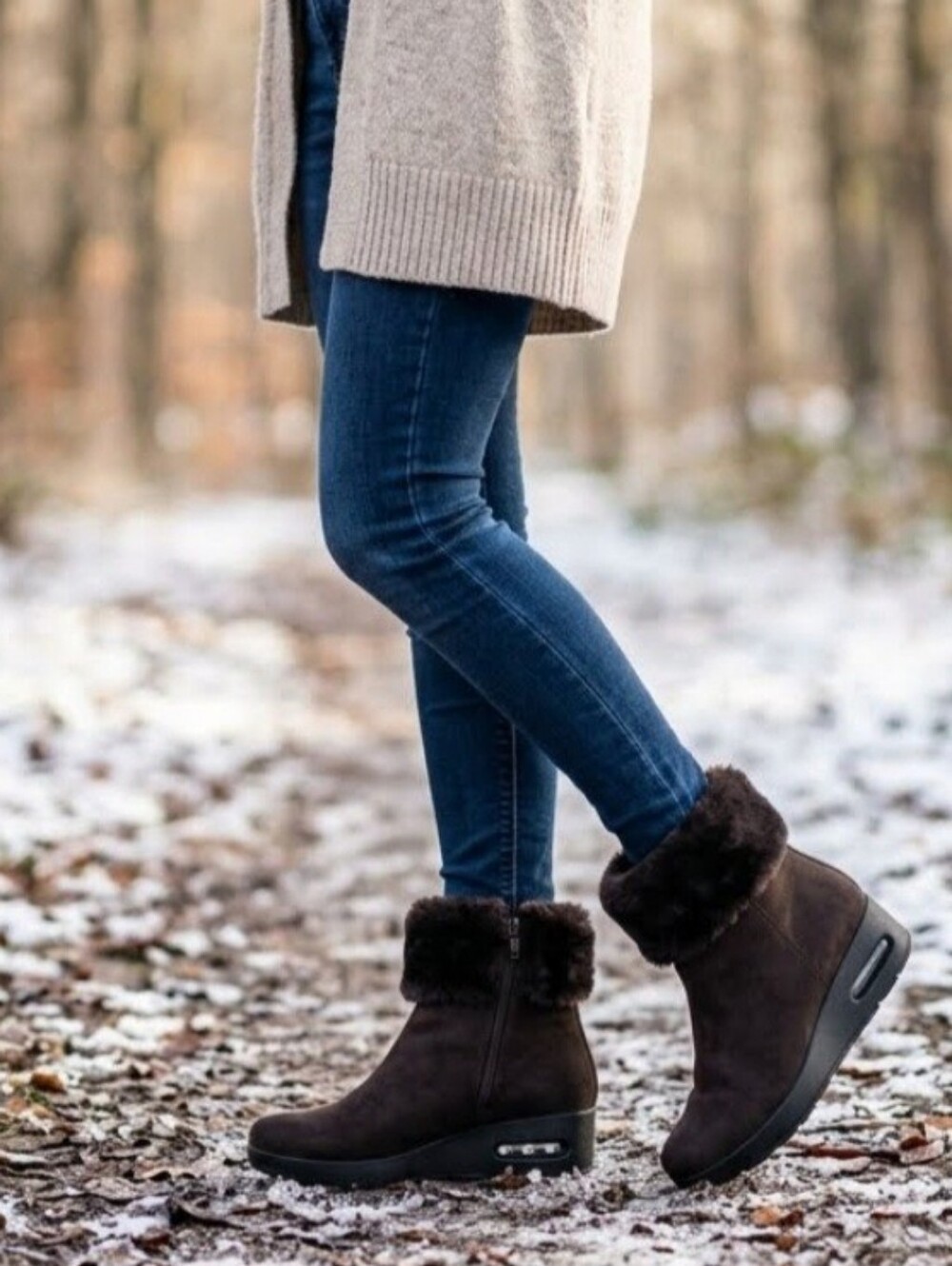 DKNY Brown Wedge Ankle Boots ⭐️⭐️⭐️⭐️⭐️
